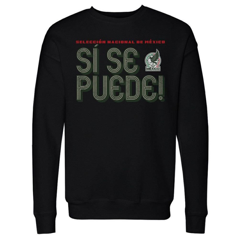 Mexico National Team 500 Level Si Se Puede Inline Bold Pullover Sweatshirt / Soccer Discount