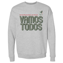Mexico National Team 500 Level Vamos Todos Inline Bold Crewneck Sweatshirt / Soccer Discount