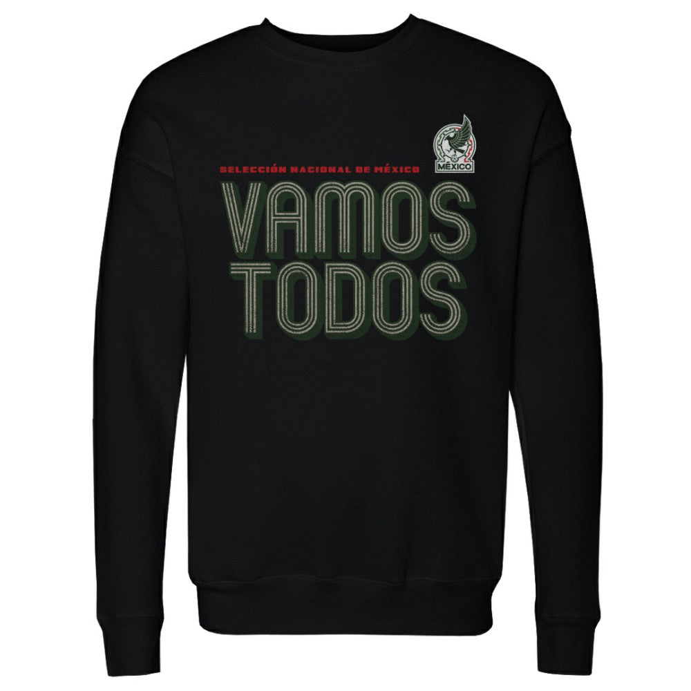 Mexico National Team 500 Level Vamos Todos Inline Bold Crewneck Sweatshirt / Soccer For sale