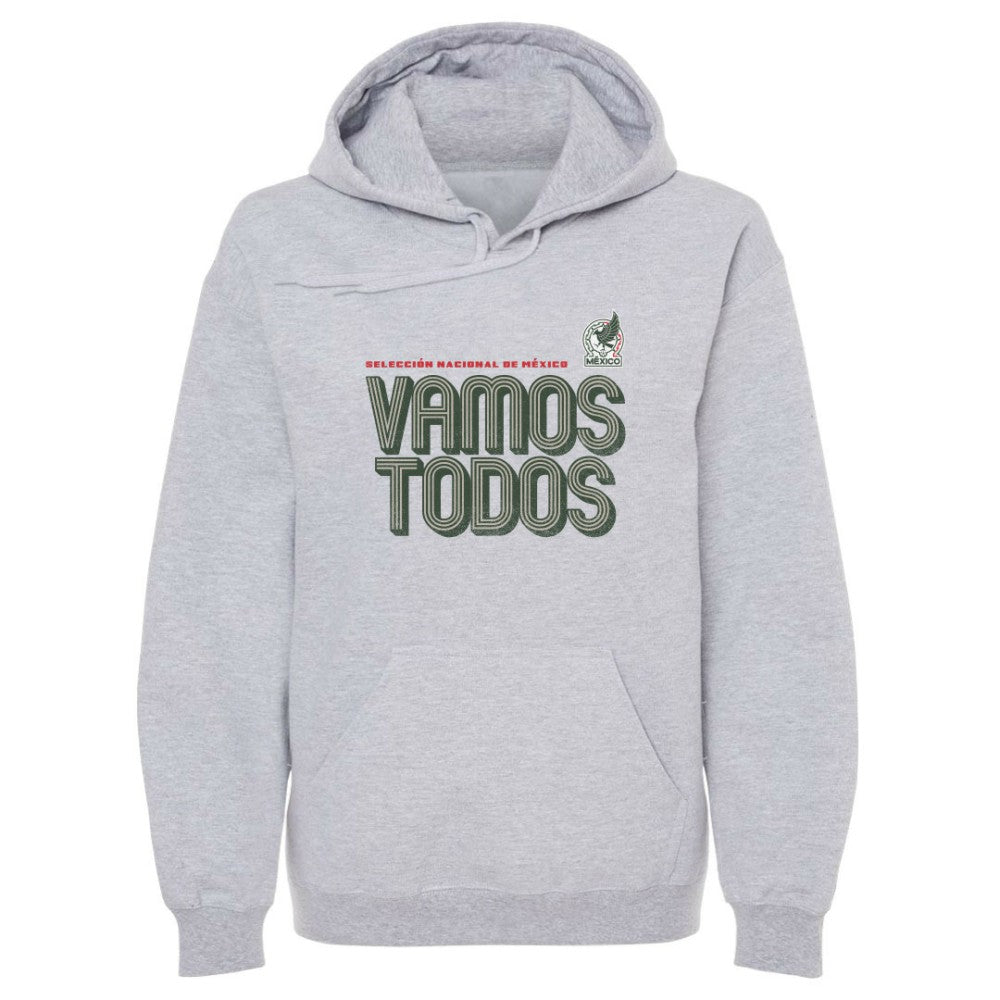 Mexico National Team 500 Level Vamos Todos Inline Bold Pullover Hoodie / Soccer On sale