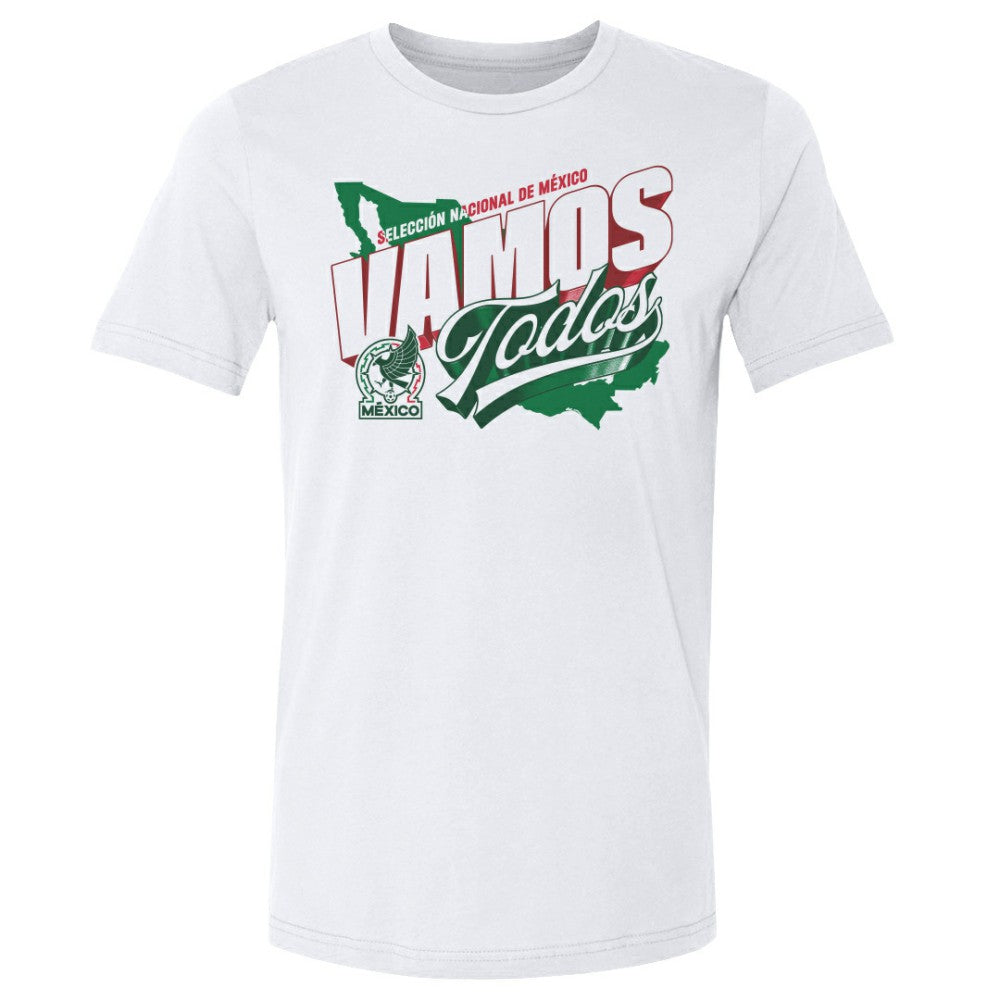 Mexico National Team 500 Level Vamos Todos Country Cotton T-Shirt / Soccer Discount