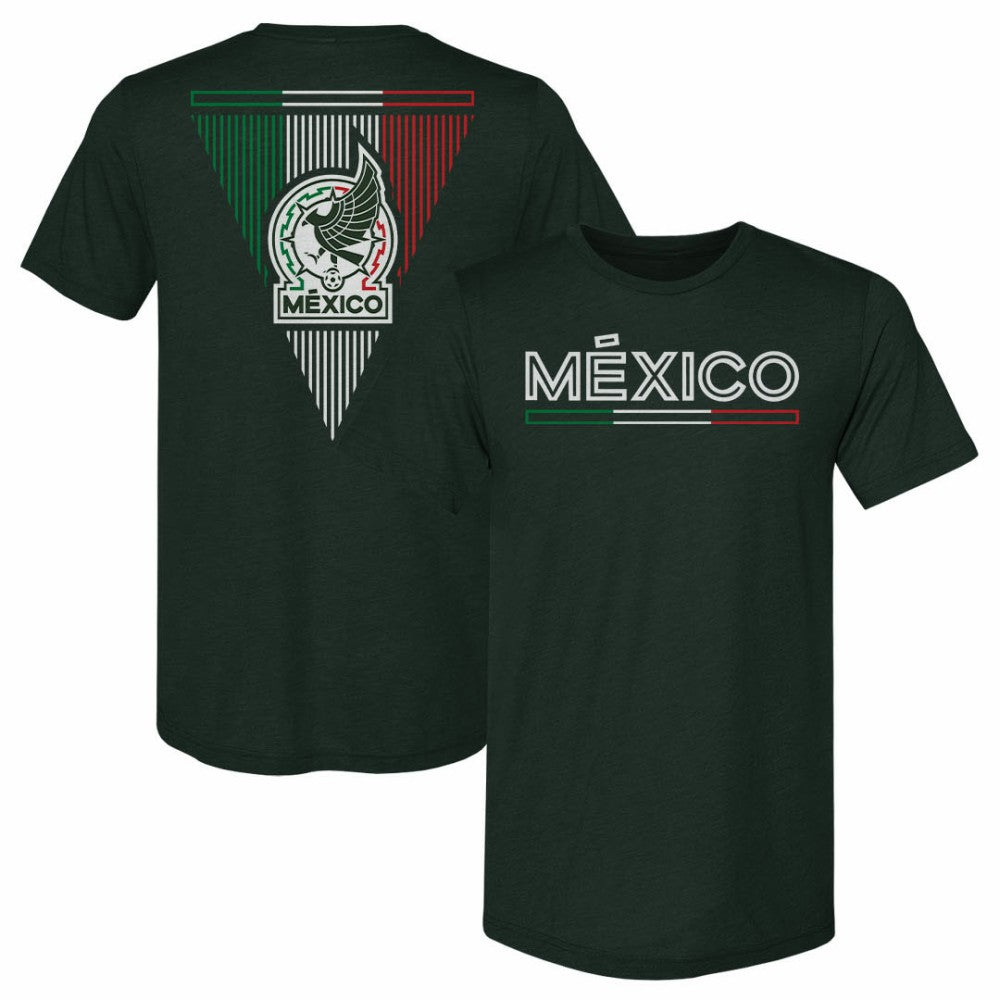 Mexico National Team 500 Level Inline Premium Tri-Blend T-Shirt / Soccer New