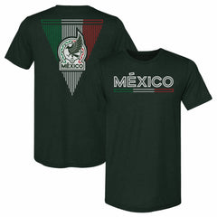 Mexico National Team 500 Level Inline Premium Tri-Blend T-Shirt / Soccer New