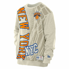 New York Knicks 2025/26 City Edition Sweatshirt - Tan | New Era on sale