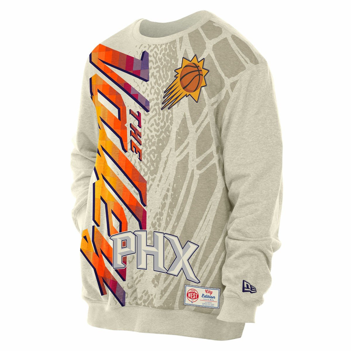 Phoenix Suns 2025/26 City Edition Sweatshirt - Tan | New Era sale