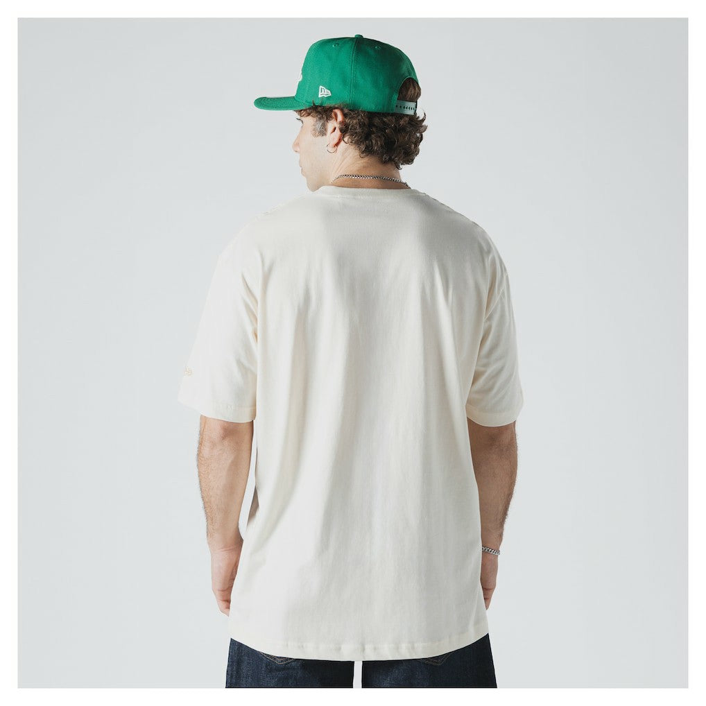 Boston Celtics Oversized City Edition Remix Vintage T-Shirt - Cream | New Era outlet