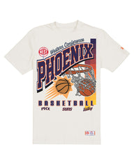 Phoenix Suns Oversized City Edition Remix Vintage T-Shirt - Cream | New Era discount