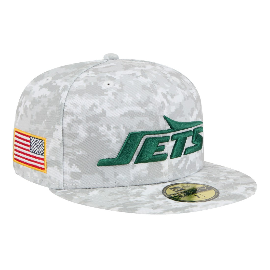 NFL New York Jets 2025 Salute to Service Fan Pack 59FIFTY Fitted Hat
