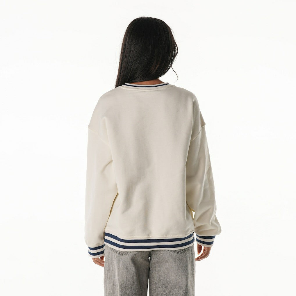 NFL Indianapolis Colts The Wild Collective Women's Oversized Vintage French Terry Sweatshirt