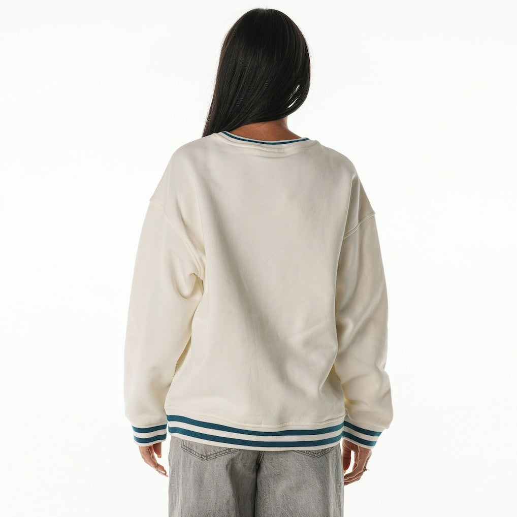 NFL Philadelphia Eagles The Wild Collective Women's Oversized Vintage French Terry Sweatshirt