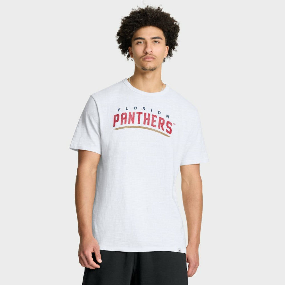 Florida Panthers Fanatics Play Distressed Wordmark Stadium Slub T-Shirt