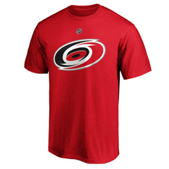 Andrei Svechnikov Carolina Hurricanes Fanatics Authentic Stack Name & Number T-Shirt