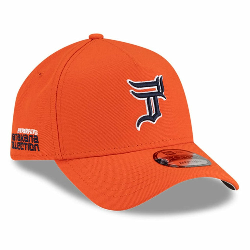Detroit Tigers x Hyperfly A-Frame 9FORTY Adjustable Hat - Orange | New Era