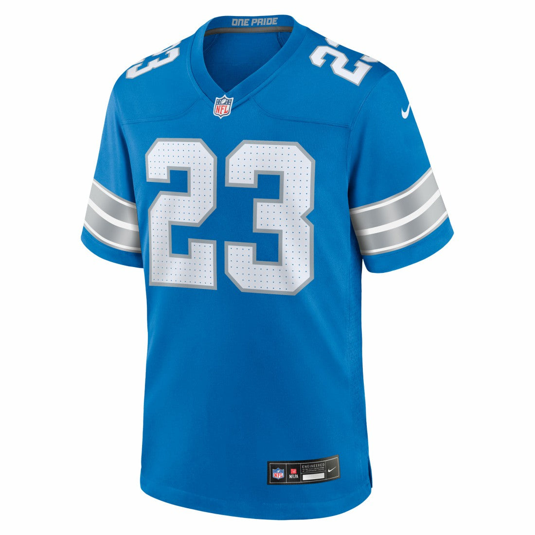 NFL Detroit Lions Rock Ya-Sin  Team Game Jersey