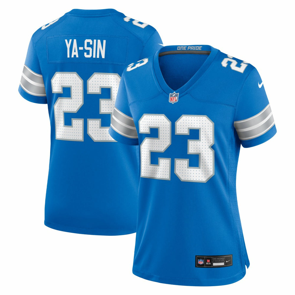 NFL Detroit Lions Rock Ya-Sin  Women's Team Game Jersey