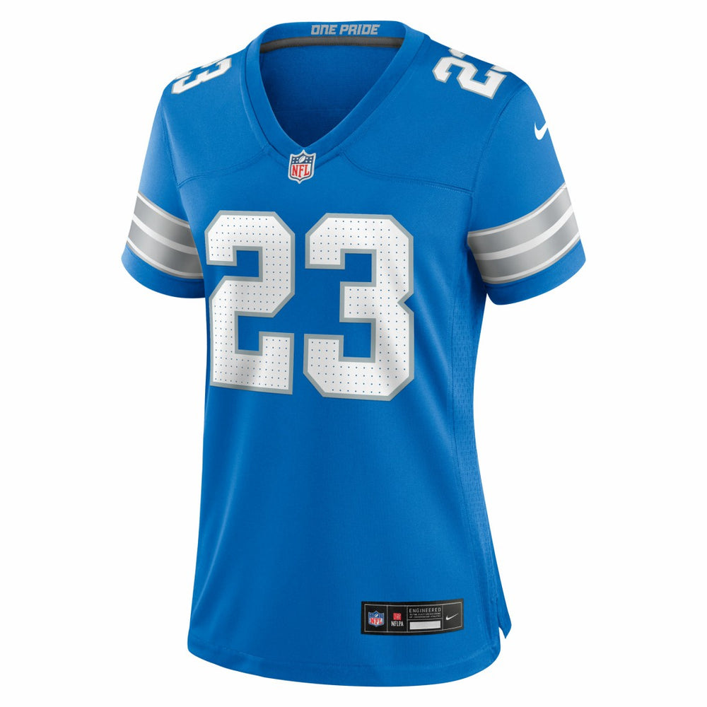 NFL Detroit Lions Rock Ya-Sin  Women's Team Game Jersey