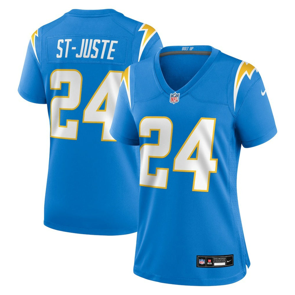 NFL Los Angeles Chargers Benjamin St-Juste  Women's Team Game Jersey