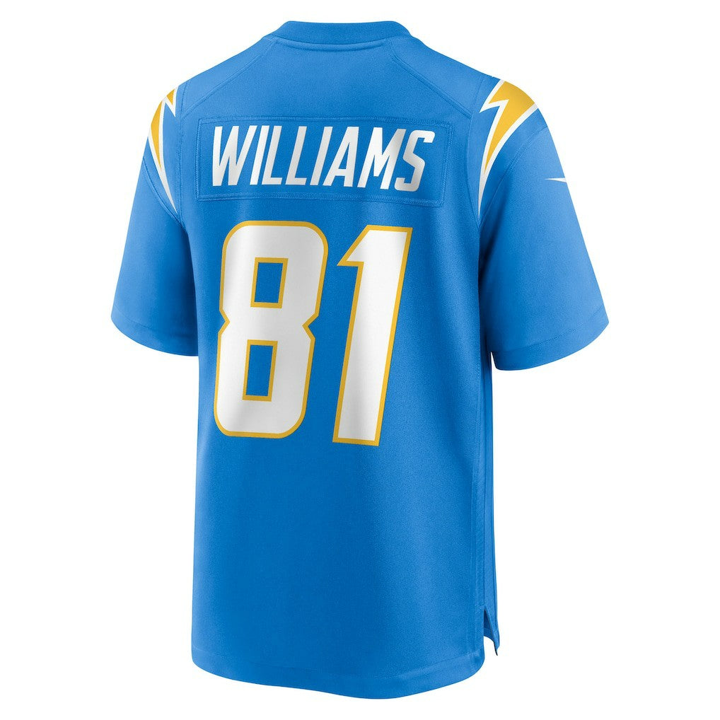 NFL Los Angeles Chargers Mike Williams  Team Game Jersey