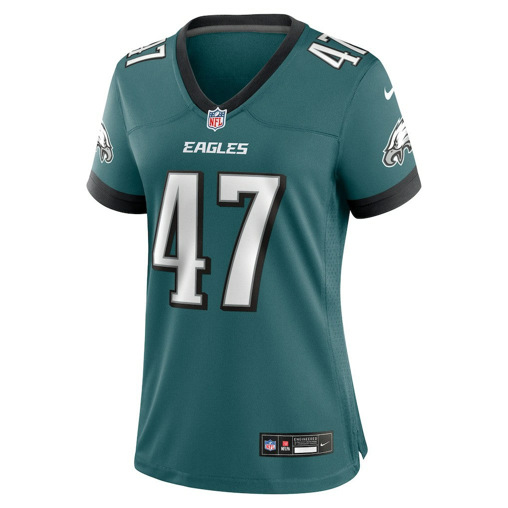 NFL Philadelphia Eagles Charley Hughlett  Women's Team Game Jersey