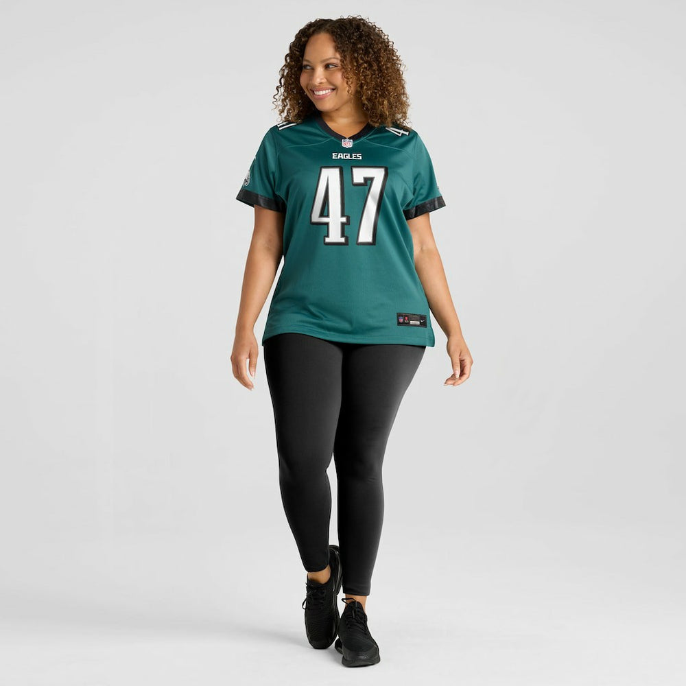 NFL Philadelphia Eagles Charley Hughlett  Women's Team Game Jersey