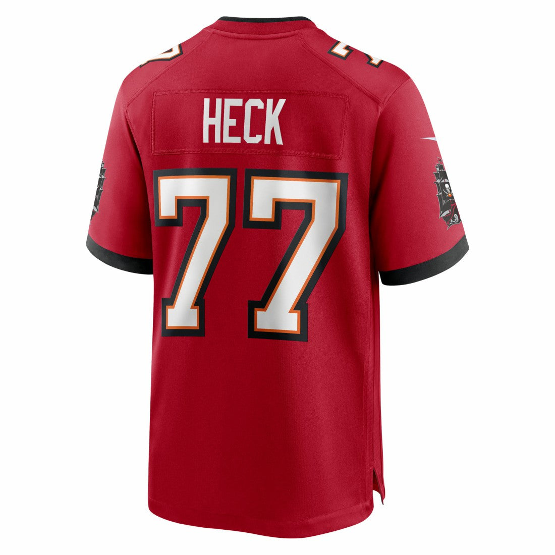 NFL Tampa Bay Buccaneers Charlie Heck  Team Game Jersey