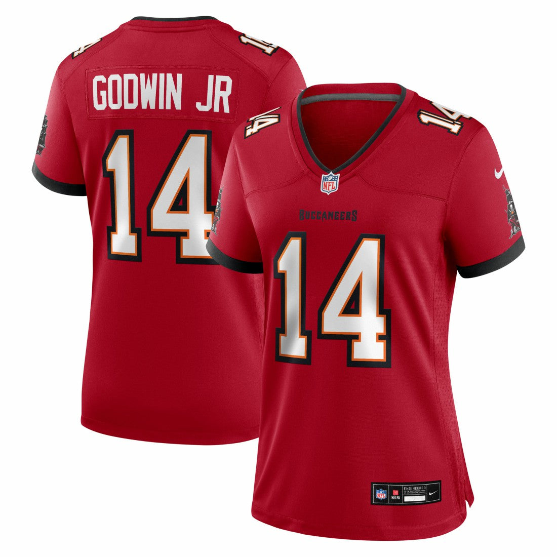 NFL Tampa Bay Buccaneers Chris Godwin Jr.  Women's Game Player Jersey