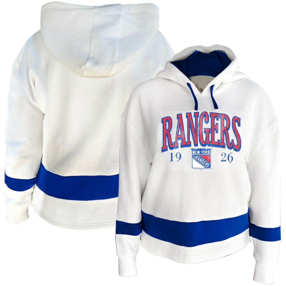 New York Rangers Profile Women's Plus Size Hoodie