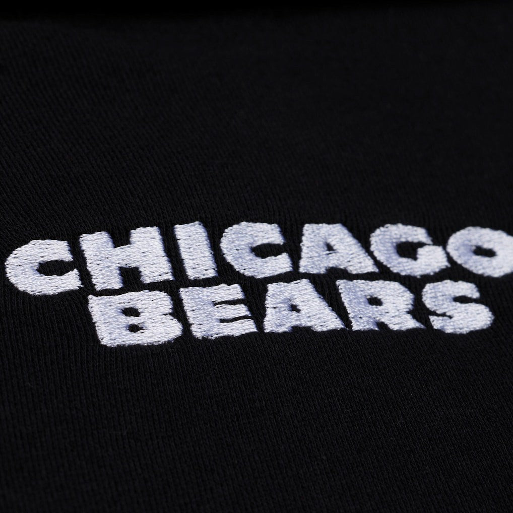 NFL Chicago Bears Women's Cropped Long Sleeve Rugby Polo