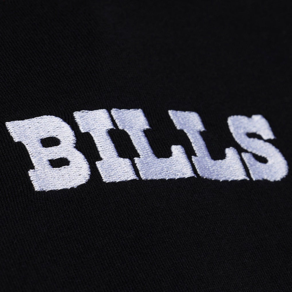 NFL Buffalo Bills Women's Throwback Cropped Long Sleeve Rugby Polo