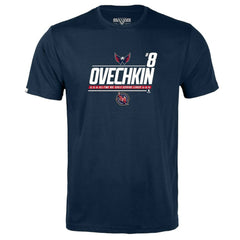 Alexander Ovechkin Washington Capitals Levelwear Youth NHL All-Time Leading Goal Scorer Milestone Name & Number Little Richmond T-Shirt