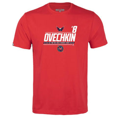 Alexander Ovechkin Washington Capitals Levelwear Youth NHL All-Time Leading Goal Scorer Milestone Name & Number Little Richmond T-Shirt