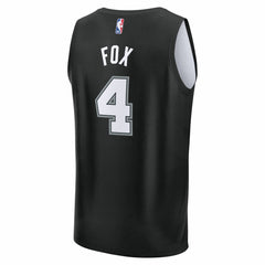 De'Aaron Fox San Antonio Spurs 2025/26 City Edition Fast Break Jersey - Black | Fanatics shop