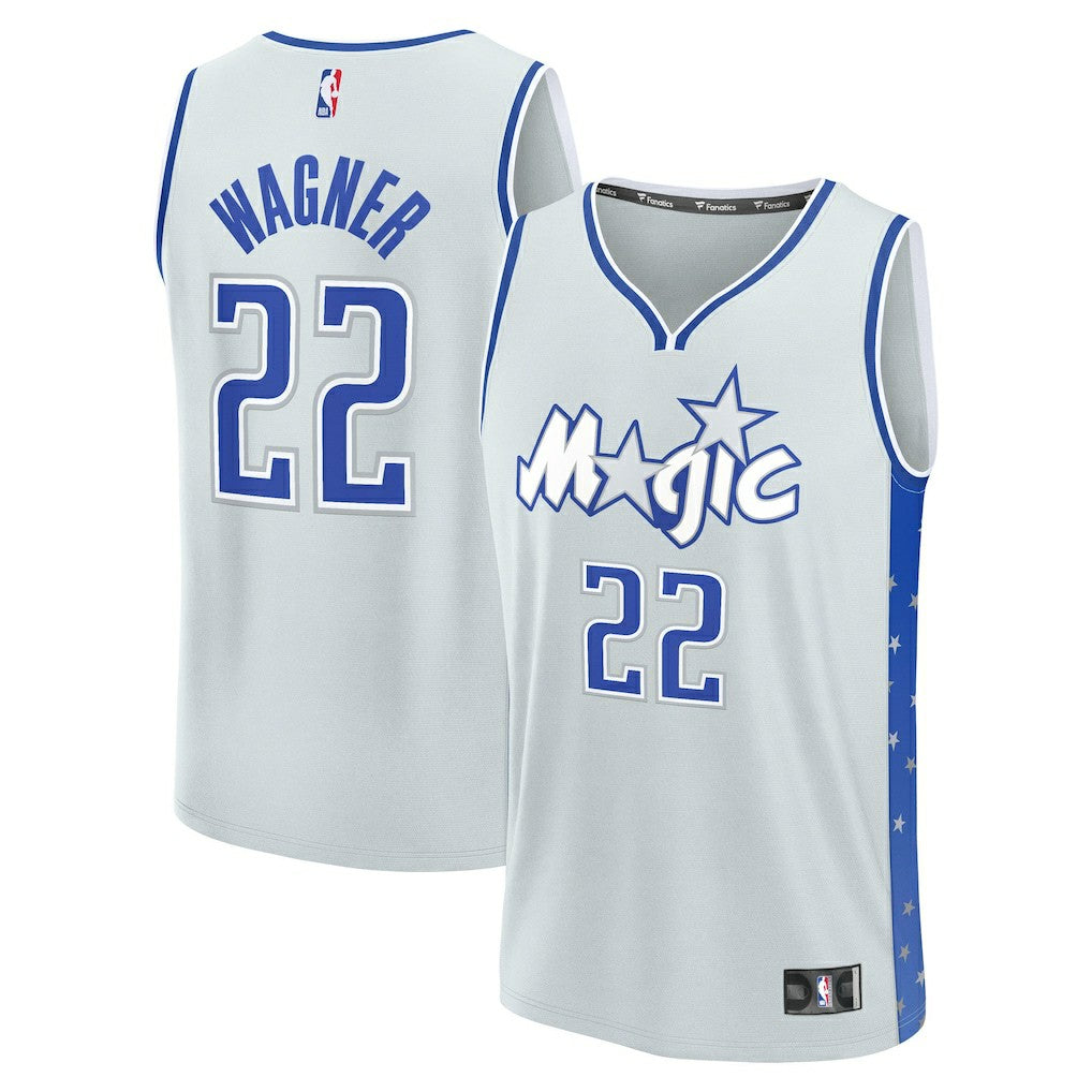 Franz Wagner Orlando Magic 2025/26 City Edition Fast Break Jersey - Silver | Fanatics outlet