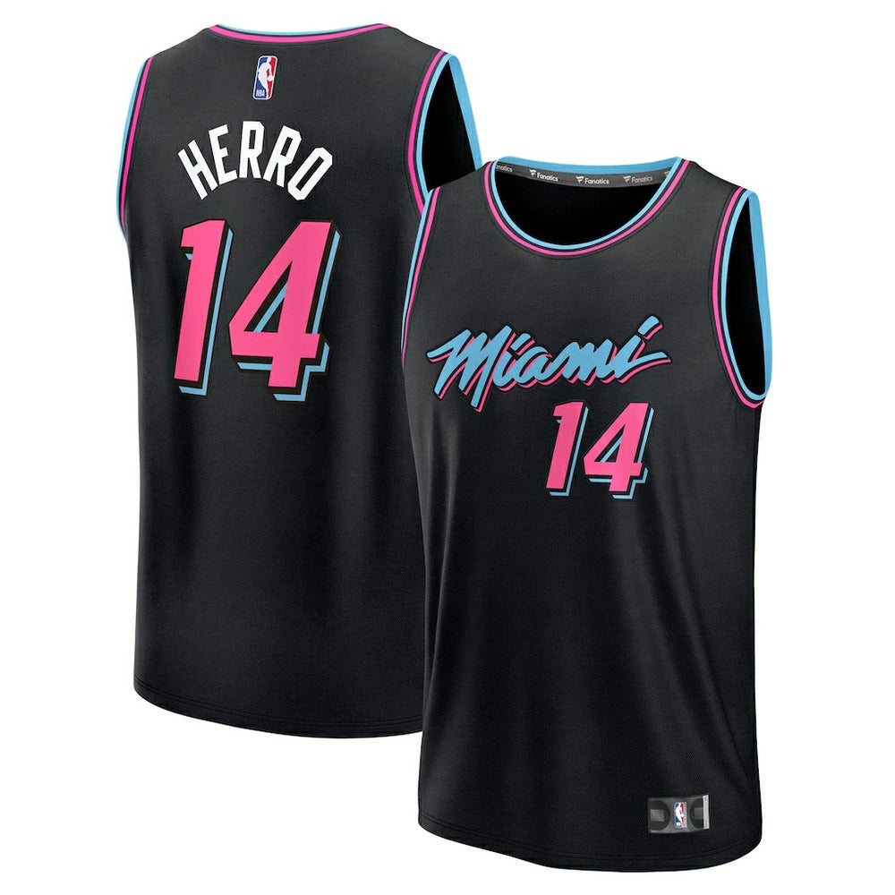 Tyler Herro Miami Heat Youth 2025/26 City Edition Fast Break Jersey - Black | Fanatics outlet