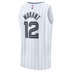 Ja Morant Memphis Grizzlies Youth 2025/26 City Edition Fast Break Jersey - White | Fanatics discount