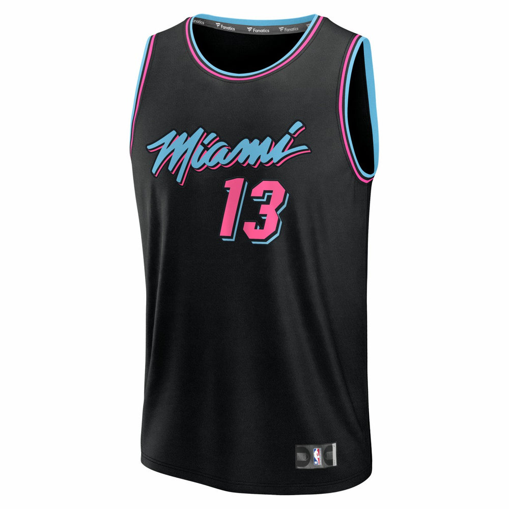 Bam Adebayo Miami Heat Youth 2025/26 City Edition Fast Break Jersey - Black | Fanatics on sale