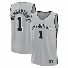 Victor Wembanyama San Antonio Spurs Fast Break Jersey - Statement Edition - Silver | Fanatics online