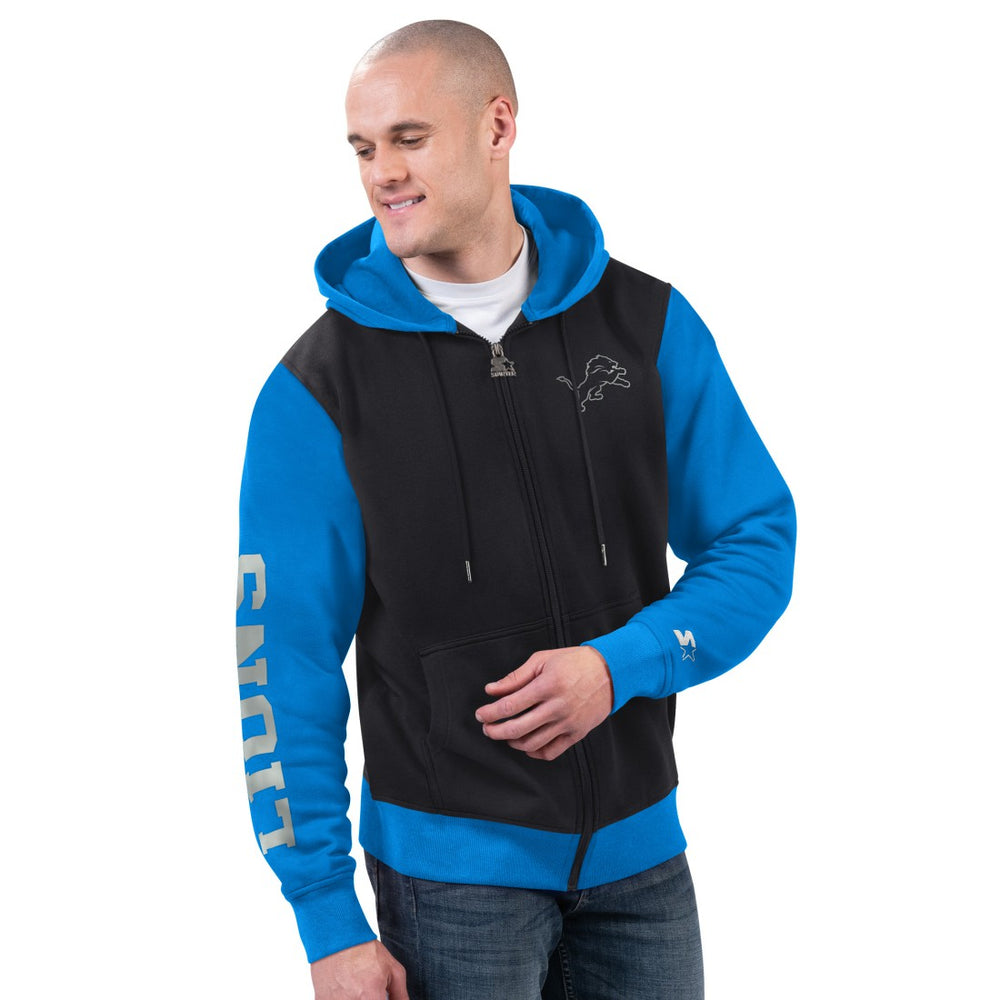 NFL Detroit Lions Starter Thursday Night Gridiron Full-Zip Hoodie