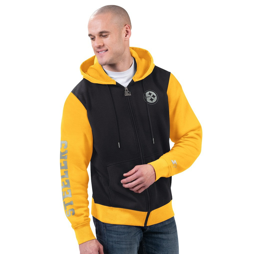 NFL Pittsburgh Steelers Starter Thursday Night Gridiron Full-Zip Hoodie