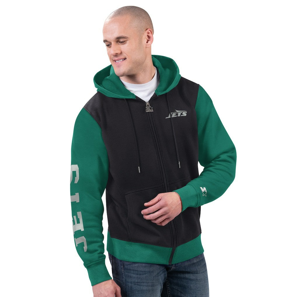 NFL New York Jets Starter Thursday Night Gridiron Full-Zip Hoodie