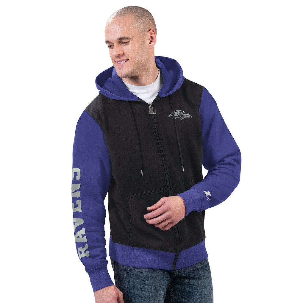NFL Baltimore Ravens Starter Thursday Night Gridiron Full-Zip Hoodie