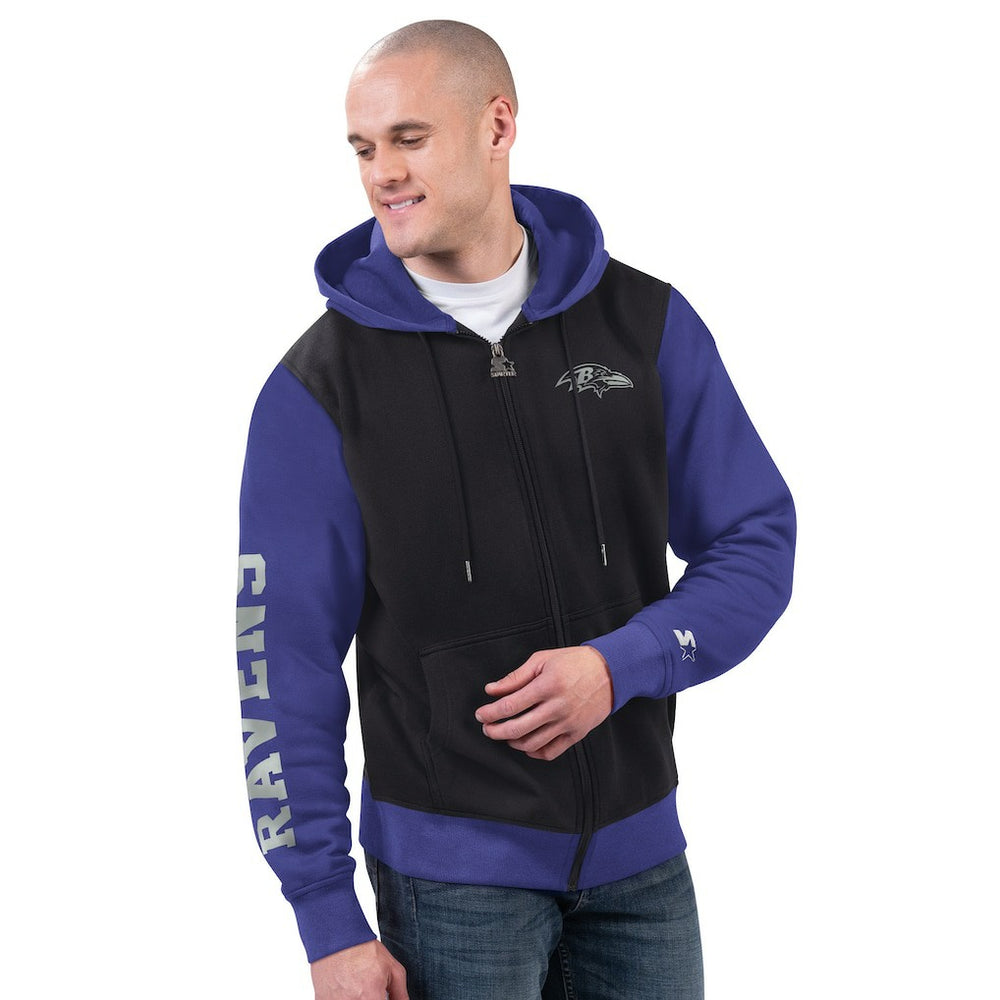 NFL Baltimore Ravens Starter Thursday Night Gridiron Full-Zip Hoodie