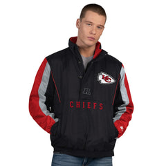 NFL Kansas City Chiefs Starter Thursday Night Gridiron Half-Zip Jacket