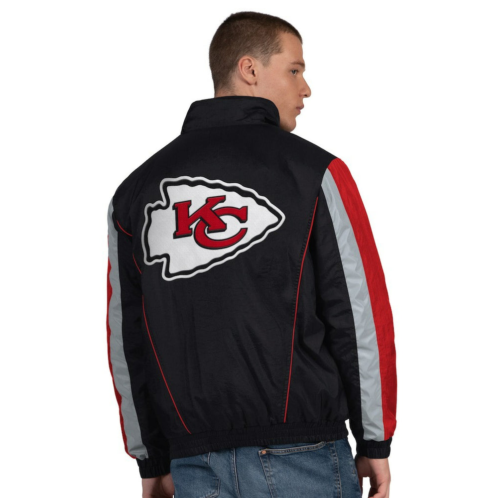 NFL Kansas City Chiefs Starter Thursday Night Gridiron Half-Zip Jacket