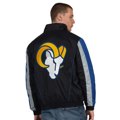 NFL Los Angeles Rams Starter Thursday Night Gridiron Half-Zip Jacket