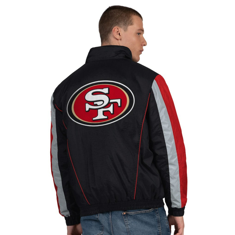NFL San Francisco 49ers Starter Thursday Night Gridiron Half-Zip Jacket