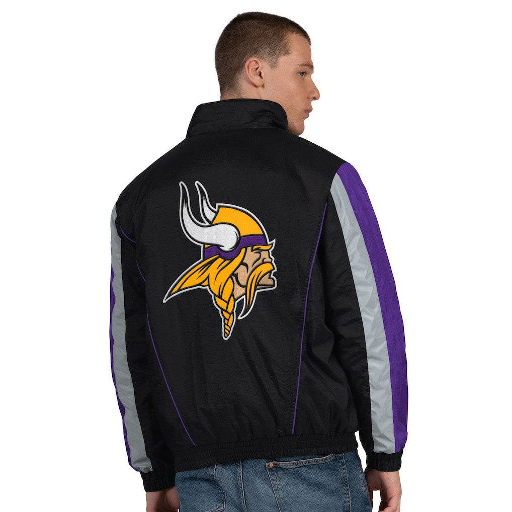 NFL Minnesota Vikings Starter Thursday Night Gridiron Half-Zip Jacket