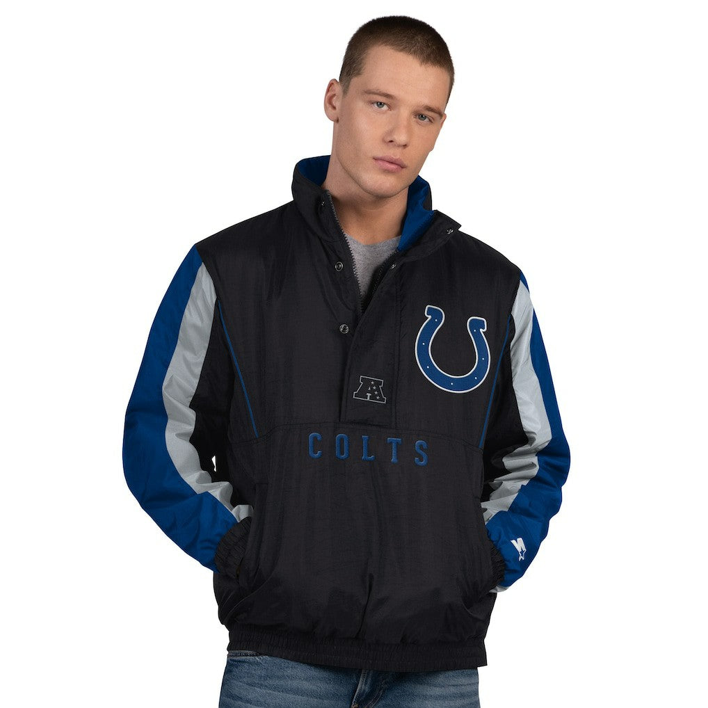 NFL Indianapolis Colts Starter Thursday Night Gridiron Half-Zip Jacket