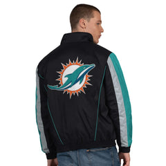 NFL Miami Dolphins Starter Thursday Night Gridiron Half-Zip Jacket