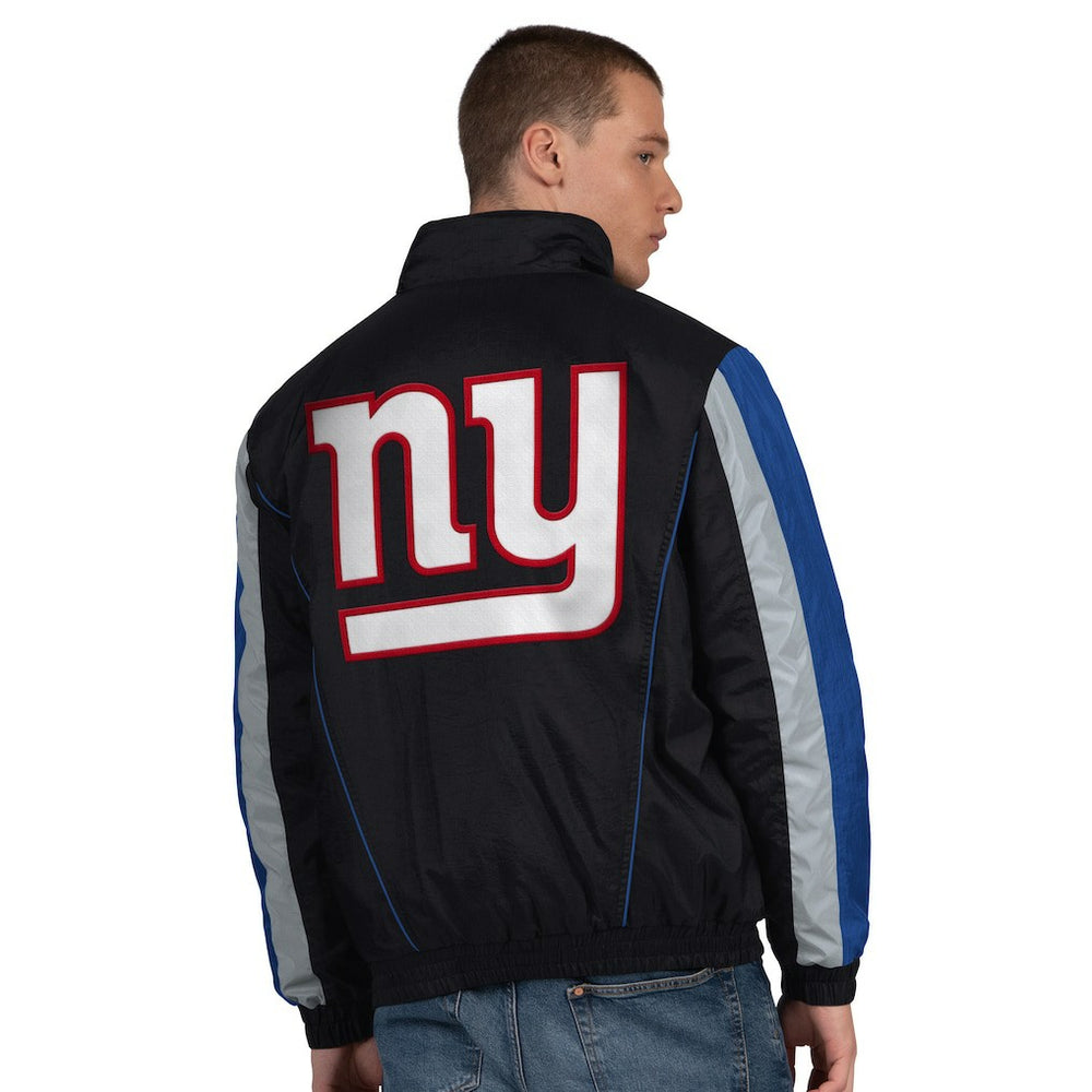 NFL New York Giants Starter Thursday Night Gridiron Half-Zip Jacket